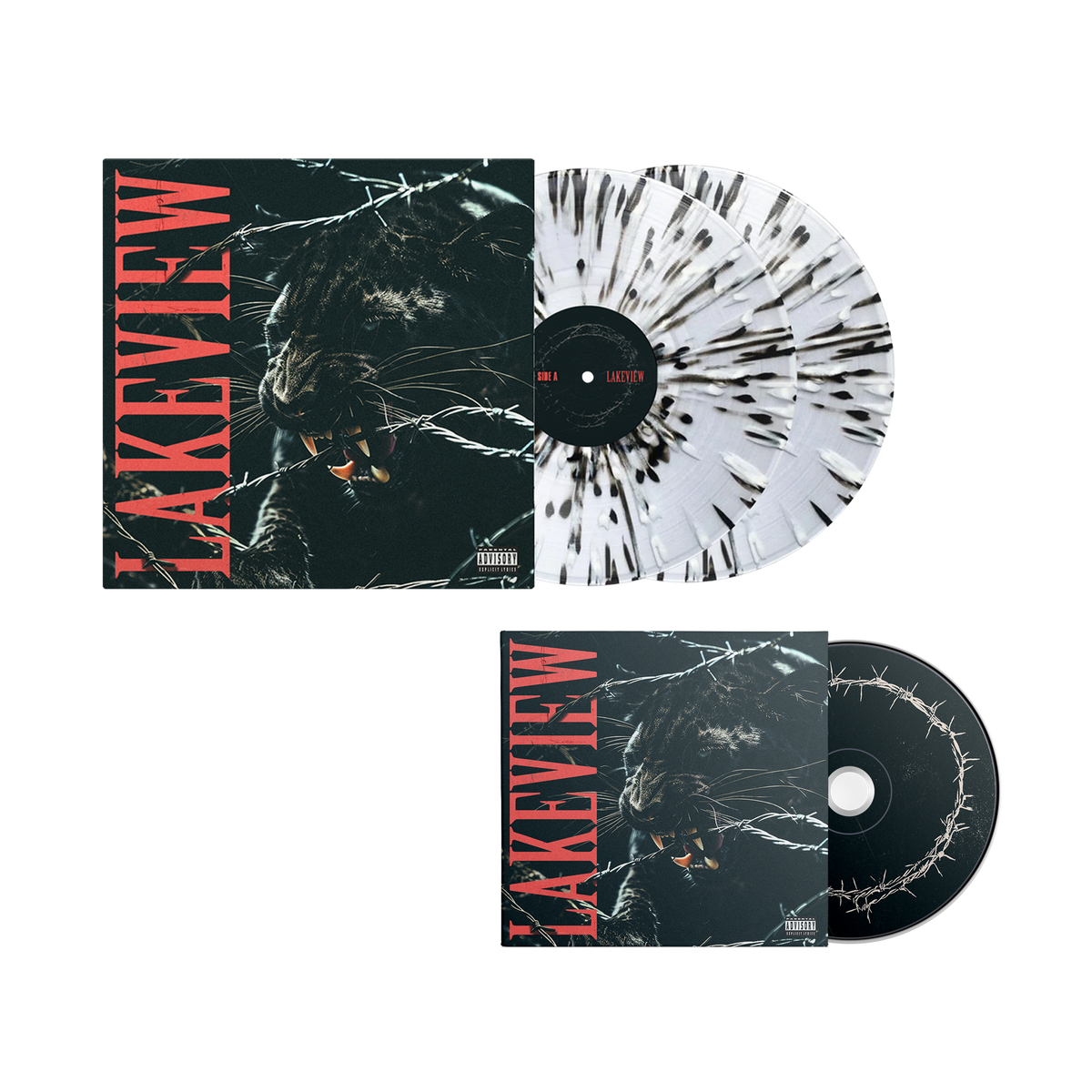 Lakeview - Self Titled Vinyl & CD Bundle